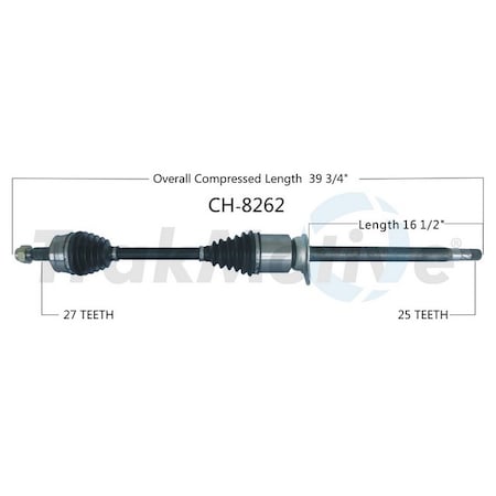 Surtrack Axle Cv Axle Shaft, Ch-8262 CH-8262